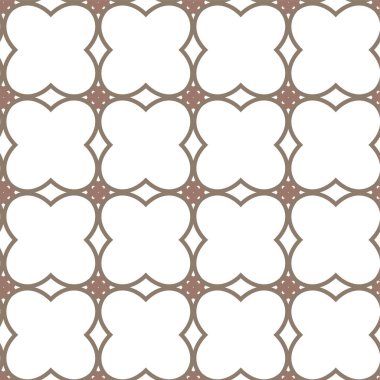 Kusursuz Vektör Deseni. Geometrik Süsleme Biçiminde Arkaplan DokusuName.