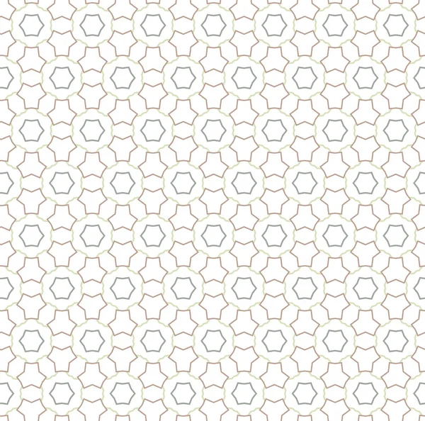 Seamless Vector Pattern Geometric Ornamental Style — Stock Vector