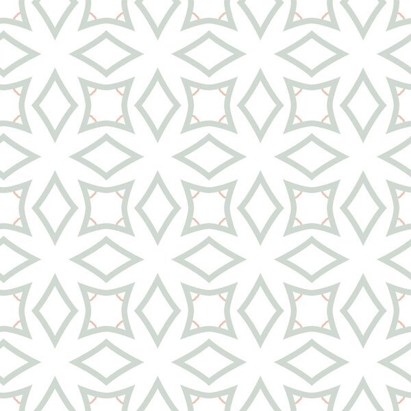 Seamless geometric ornamental vector pattern. Abstract background