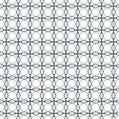 geometrik süsleme biçiminde kusursuz vektör deseni