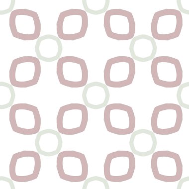 geometrik süsleme biçiminde kusursuz vektör deseni