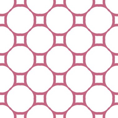 geometrik süsleme biçiminde kusursuz vektör deseni