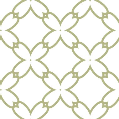 geometrik süsleme biçiminde kusursuz vektör deseni