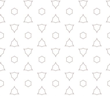 Geometrik süslemeli vektör deseni. Kusursuz tasarım dokusu.