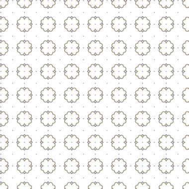 Geometrik süslemeli vektör deseni. Kusursuz tasarım dokusu.