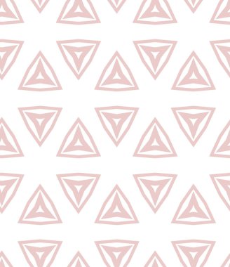 Geometrik süslemeli vektör deseni. Kusursuz tasarım dokusu.