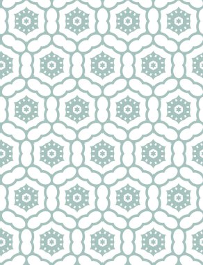 Geometrik süslemeli vektör deseni. Kusursuz tasarım dokusu.