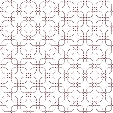 Geometrik süslemeli vektör deseni. Kusursuz tasarım dokusu.