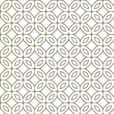 Dikişsiz geometrik süs vektör deseni. Soyut arka plan