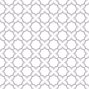 Dikişsiz geometrik süs vektör deseni. Soyut arka plan