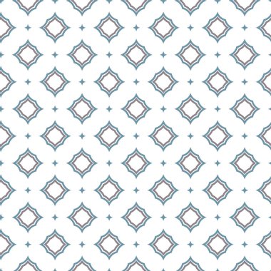geometrik süsleme biçiminde kusursuz vektör deseni
