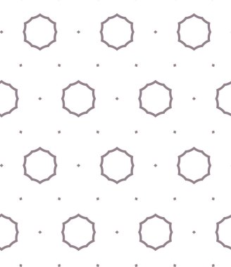 geometrik süsleme biçiminde kusursuz vektör deseni