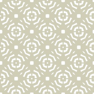 Geometrik süslemeli vektör deseni. Kusursuz tasarım dokusu.