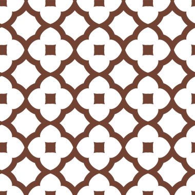 Geometrik süslemeli vektör deseni. Kusursuz tasarım dokusu.