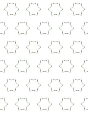 Geometrik süslemeli vektör deseni. Kusursuz tasarım dokusu.