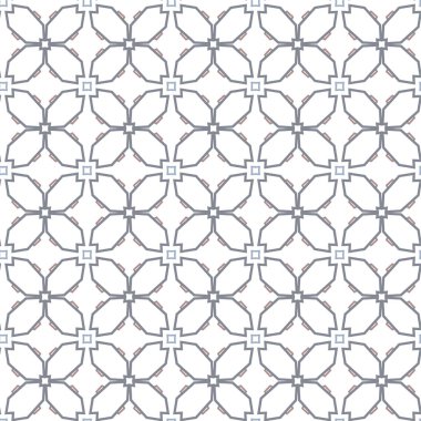 Geometrik süslemeli vektör deseni. Kusursuz tasarım dokusu.
