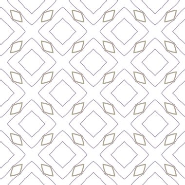 Geometrik süslemeli vektör deseni. Kusursuz tasarım dokusu.