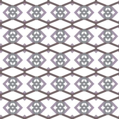 Geometrik süslemeli vektör deseni. Kusursuz tasarım dokusu.