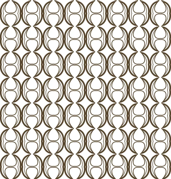 Motif Vectoriel Sans Couture Dans Style Ornemental Géométrique — Image vectorielle