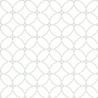 Kusursuz Vektör Deseni. Geometrik Süsleme Biçiminde Arkaplan DokusuName.