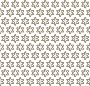 Dikişsiz geometrik süs vektör deseni. Soyut arka plan