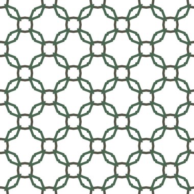 Dikişsiz geometrik süs vektör deseni. Soyut arka plan