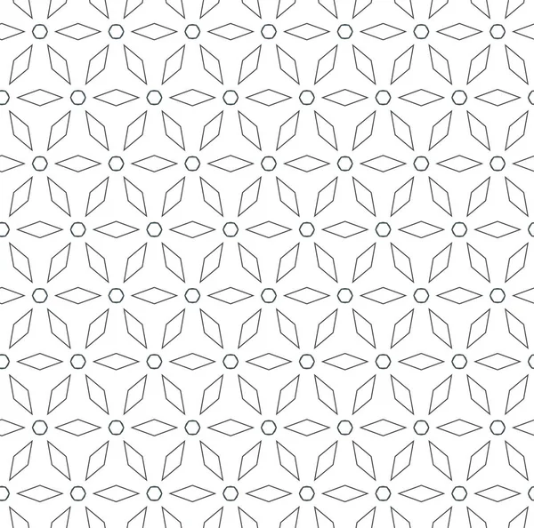 Patrón Vector Ornamental Geométrico Sin Costuras Fondo Abstracto — Vector de stock