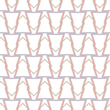 Dikişsiz geometrik süs vektör deseni. Soyut arka plan