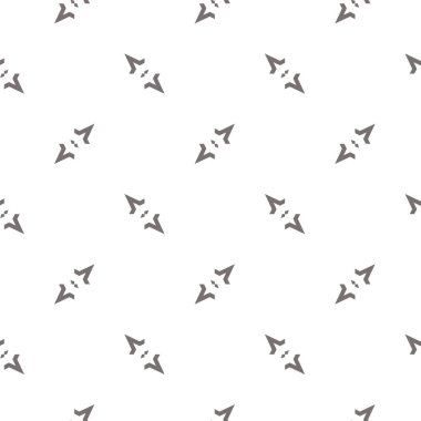 Dikişsiz geometrik süs vektör deseni. Soyut arka plan