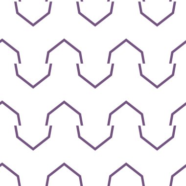 Dikişsiz geometrik süs vektör deseni. Soyut arka plan