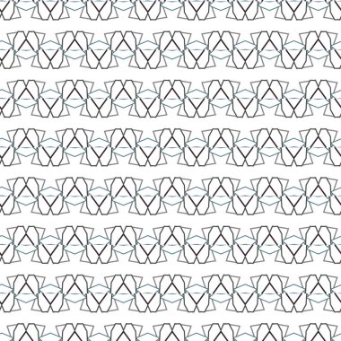 Kusursuz Vektör Deseni. Geometrik Süsleme Biçiminde Arkaplan DokusuName.