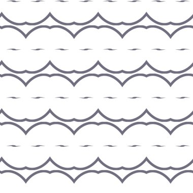 Kusursuz Vektör Deseni. Geometrik Süsleme Biçiminde Arkaplan DokusuName.