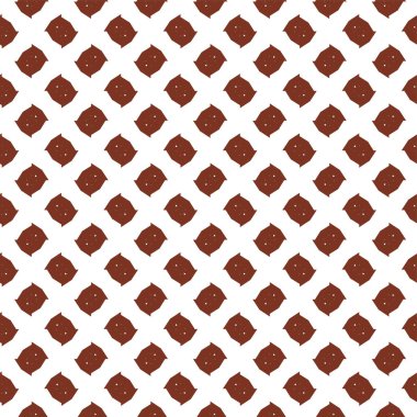 geometrik süsleme biçiminde kusursuz vektör deseni