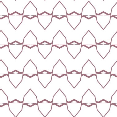 geometrik süsleme biçiminde kusursuz vektör deseni