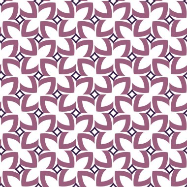 geometrik süsleme biçiminde kusursuz vektör deseni