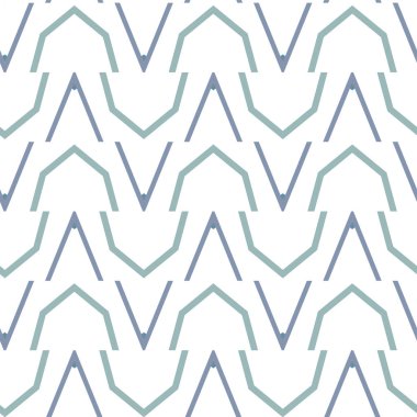 geometrik süsleme biçiminde kusursuz vektör deseni