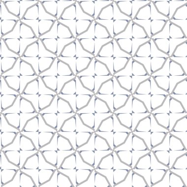geometrik süsleme biçiminde kusursuz vektör deseni