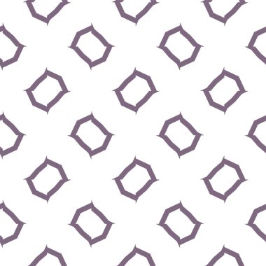 geometrik süsleme biçiminde kusursuz vektör deseni