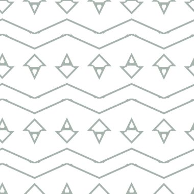 Dikişsiz geometrik süs vektör deseni. Soyut arka plan