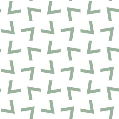 Geometrik süslemeli vektör deseni. Kusursuz tasarım dokusu.