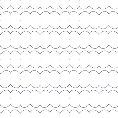 Geometrik süslemeli vektör deseni. Kusursuz tasarım dokusu.