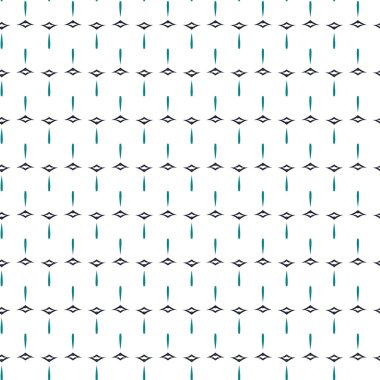 Geometrik süslemeli vektör deseni. Kusursuz tasarım dokusu.