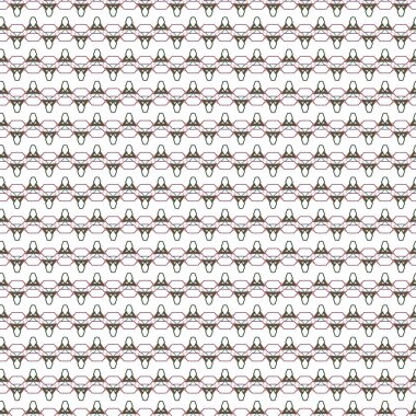 Geometrik süslemeli vektör deseni. Kusursuz tasarım dokusu.