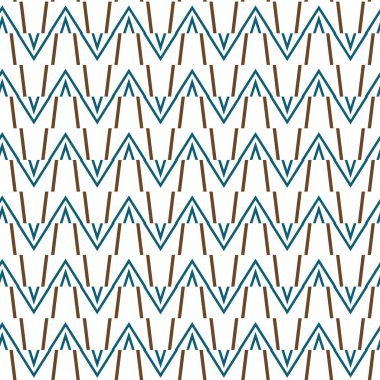 Dikişsiz geometrik süs vektör deseni. Soyut arka plan
