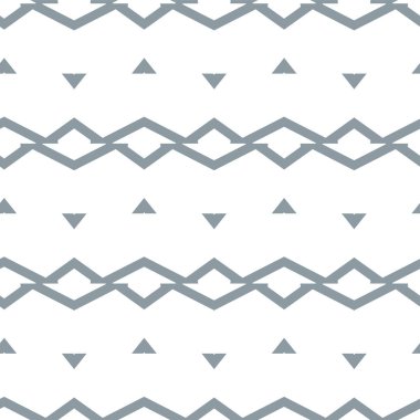 Dikişsiz geometrik süs vektör deseni. Soyut arka plan