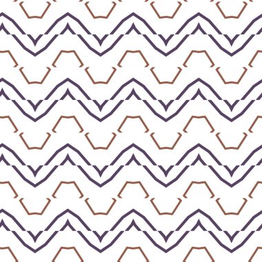 Dikişsiz geometrik süs vektör deseni. Soyut arka plan