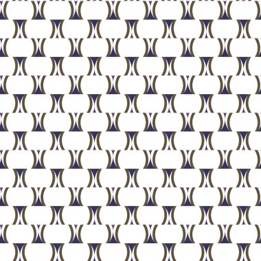 Dikişsiz geometrik süs vektör deseni. Soyut arka plan