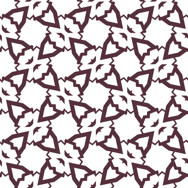 Бесшовный Геометрический Орнаментальный Векторный Рисунок Абстрактный Фон — стоковый вектор
