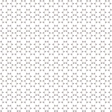 Dikişsiz geometrik süs vektör deseni. Soyut arka plan