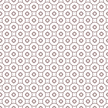 Dikişsiz geometrik süs vektör deseni. Soyut arka plan